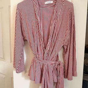 Lake Kimono PJ Set - Red